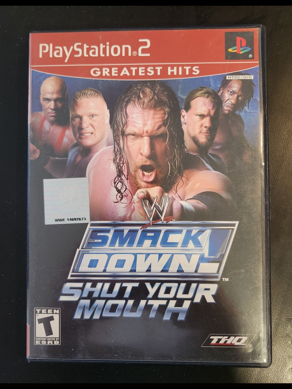 Sony PlayStation 2 Greatest Hits - Red, Blue, Black Cover